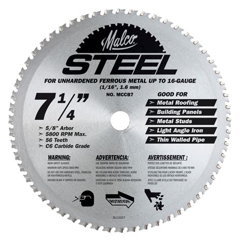 circular saw blade for sheet metal|skill saw metal cutting blade.